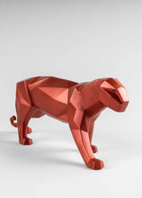 Load image into Gallery viewer, Panther Figurine, Metallic Red