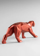 Load image into Gallery viewer, Panther Figurine, Metallic Red