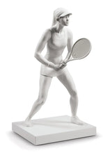 Load image into Gallery viewer, Lady Tennis Player Figurine