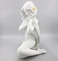 Load image into Gallery viewer, Subtle moonlight Woman Figurine. White. Limited edition