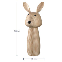 Load image into Gallery viewer, Cucina Spice Mill Wood Brown Bunny