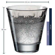 Load image into Gallery viewer, Optic Drinking Glass 215 ml Grey