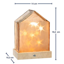 Load image into Gallery viewer, Magico LED House Amber 18 cm