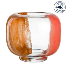 Load image into Gallery viewer, Cipria Due Vase Apricot/Salmon 26 cm