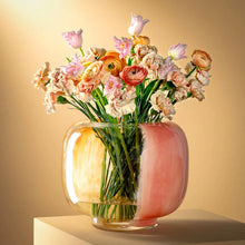 Load image into Gallery viewer, Cipria Due Vase Apricot/Salmon 26 cm