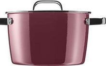 Load image into Gallery viewer, Fusiontec Aromatic Rose Quartz High Casserole with Lid 24 Cm