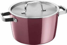 Load image into Gallery viewer, Fusiontec Aromatic Rose Quartz High Casserole with Lid 24 Cm