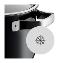 Load image into Gallery viewer, Fusiontec Aromatic Black High Casserole with Lid 24 Cm