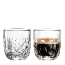 Load image into Gallery viewer, Gocce 2 Espresso Glass 90ml Set of 2