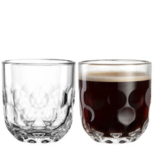 Load image into Gallery viewer, Gocce 1 Coffee Glass 220ml Set of 2