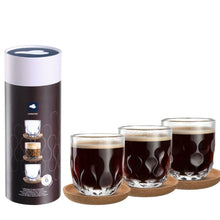 Load image into Gallery viewer, Gocce Coffee Set of 6 Pcs - 3 cups, 3 saucers