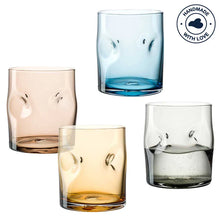 Load image into Gallery viewer, Vesuvio Whiskey/Drinking Glass 300 ml Colored Set of 4