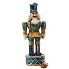 Load image into Gallery viewer, Nutcracker turquoise crown 40 cm