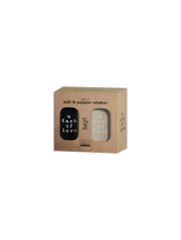 Load image into Gallery viewer, Hey! Salt/Pepper Shaker Set