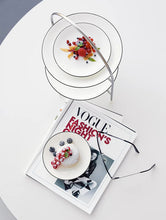 Load image into Gallery viewer, A Table Ligne Noire Bread Plate 14.5 CM