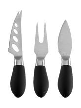 Load image into Gallery viewer, Set of 3 Cheese Knives