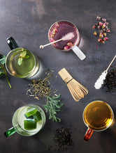 Load image into Gallery viewer, Coppa Glass Mug Grey Handle 0.4 L