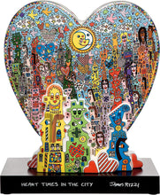 Load image into Gallery viewer, Heart Times in The City by James Rizzi 44cm