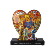 Load image into Gallery viewer, Heart Times in the City by James Rizzi 23cm