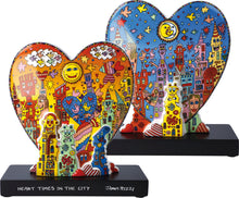 Load image into Gallery viewer, Heart Times in the City by James Rizzi 23cm