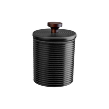 Load image into Gallery viewer, Kitchen'art Jar, Black H: 13 cm