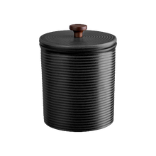 Load image into Gallery viewer, Kitchen'art Storage Jar, Black H: 17 CM