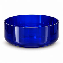 Load image into Gallery viewer, Deep Blue Glass Decorative Bowl ∅ 22.7 Cm