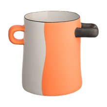 Load image into Gallery viewer, Rayu Vase, Orange Split H: 15.5 cm