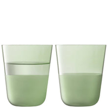 Load image into Gallery viewer, Arc Contrast Tumbler 380ml Set of 2 - Moss