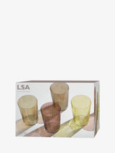 Load image into Gallery viewer, Gems Longdrink Tumbler Set of 4 - Amber