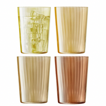 Load image into Gallery viewer, Gems Longdrink Tumbler Set of 4 - Amber