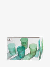 Load image into Gallery viewer, Gems Longdrink Tumbler Set of 4 - Jade