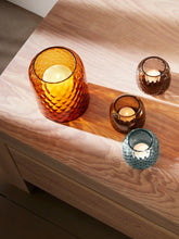 Load image into Gallery viewer, Dapple Tealight Holder/Vase 7cm Water Blue