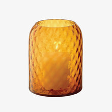 Load image into Gallery viewer, Dapple Vase/Lantern 16cm Amber