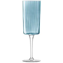 Load image into Gallery viewer, Gems Champagne Flute 210ml Set of 4 - Sapphire Blue