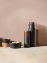 Load image into Gallery viewer, Kitchen'art Vinegar and Oil Bottle, Black 0.4 L