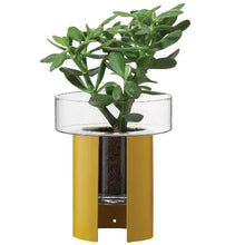 Load image into Gallery viewer, Terrazza Planter H22cm Mustard Yellow