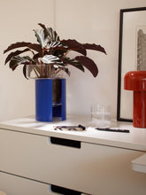 Load image into Gallery viewer, Terrazza Planter H22cm Cobalt Blue