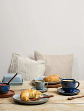 Load image into Gallery viewer, Saisons Espresso Cup with Saucer, Denim