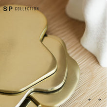 Load image into Gallery viewer, Charm Coaster Organic Gold - set of4