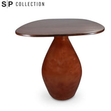 Load image into Gallery viewer, Mio Side Table 50x36xH50cm with Wooden Tabletop Red Clay