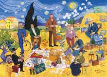 Load image into Gallery viewer, Dinner with Van Gogh: A 1000 Pieces Jigsaw Puzzle