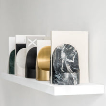 Load image into Gallery viewer, Emoji Book End | black marble
