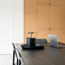 Load image into Gallery viewer, Carry away basket | black + brass