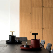 Load image into Gallery viewer, Carry away basket | black + brass