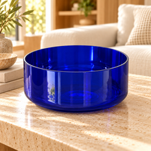 Load image into Gallery viewer, Deep Blue Glass Decorative Bowl ∅ 22.7 Cm
