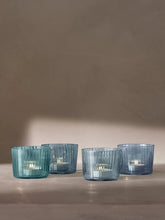 Load image into Gallery viewer, Gems Tealight Holder 6cm Set of 4 Sapphire Blue