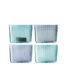 Load image into Gallery viewer, Gems Tealight Holder 6cm Set of 4 Sapphire Blue