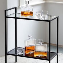 Load image into Gallery viewer, Cask Whisky Rectangle Decanter 1L