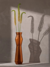Load image into Gallery viewer, Sculpt Vase 100cm Cognac